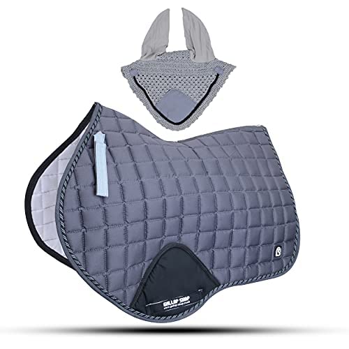 GLP Close Contact Jumping Saddle Cloth Numnah Saddle Pads Free Ear (Ship from USA)