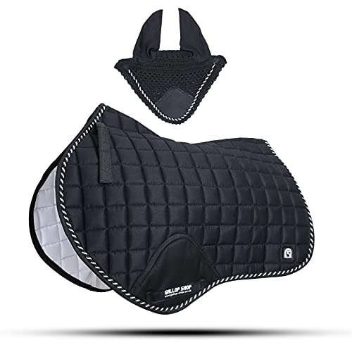 GLP Close Contact Jumping Saddle Cloth Numnah Saddle Pads Free Ear (Ship from USA)