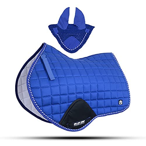 GLP Close Contact Jumping Saddle Cloth Numnah Saddle Pads Free Ear (Ship from USA)