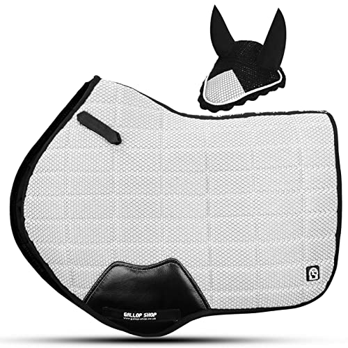 Gallop Shop Air Pro Close Contact Mesh Saddle Cloth/Numnah Saddle Pad/Saddle Pad Set