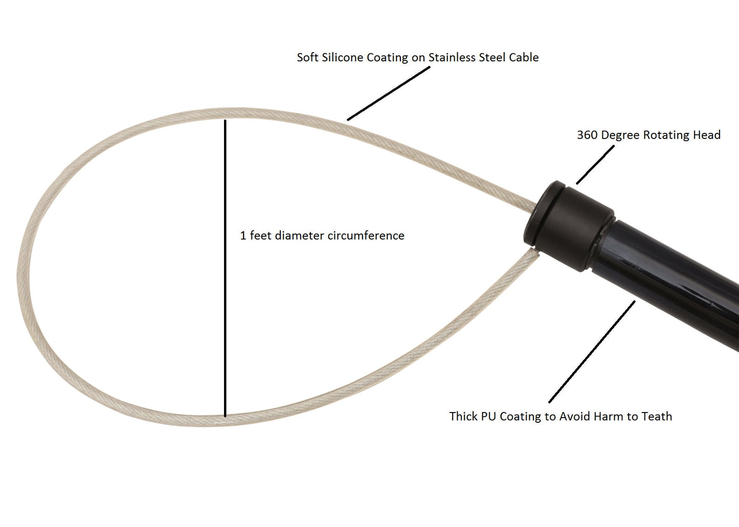 Humane Snare Pole / Catch Pole for Calf, Pig, Dogs and Foal and Vicious Animals