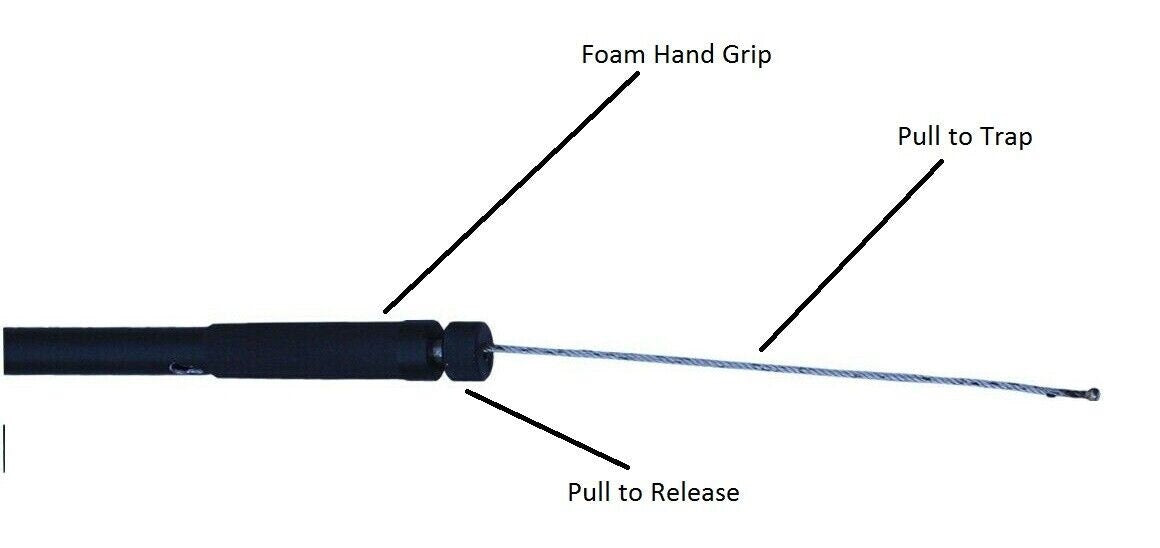 Humane Snare Pole / Catch Pole for Calf, Pig, Dogs and Foal and Vicious Animals