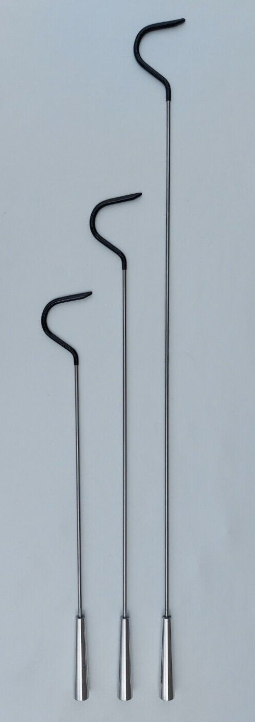 Steel Rod Hook / Stainless Steel Snake Hooks / Reptile Handling Snake Hooks