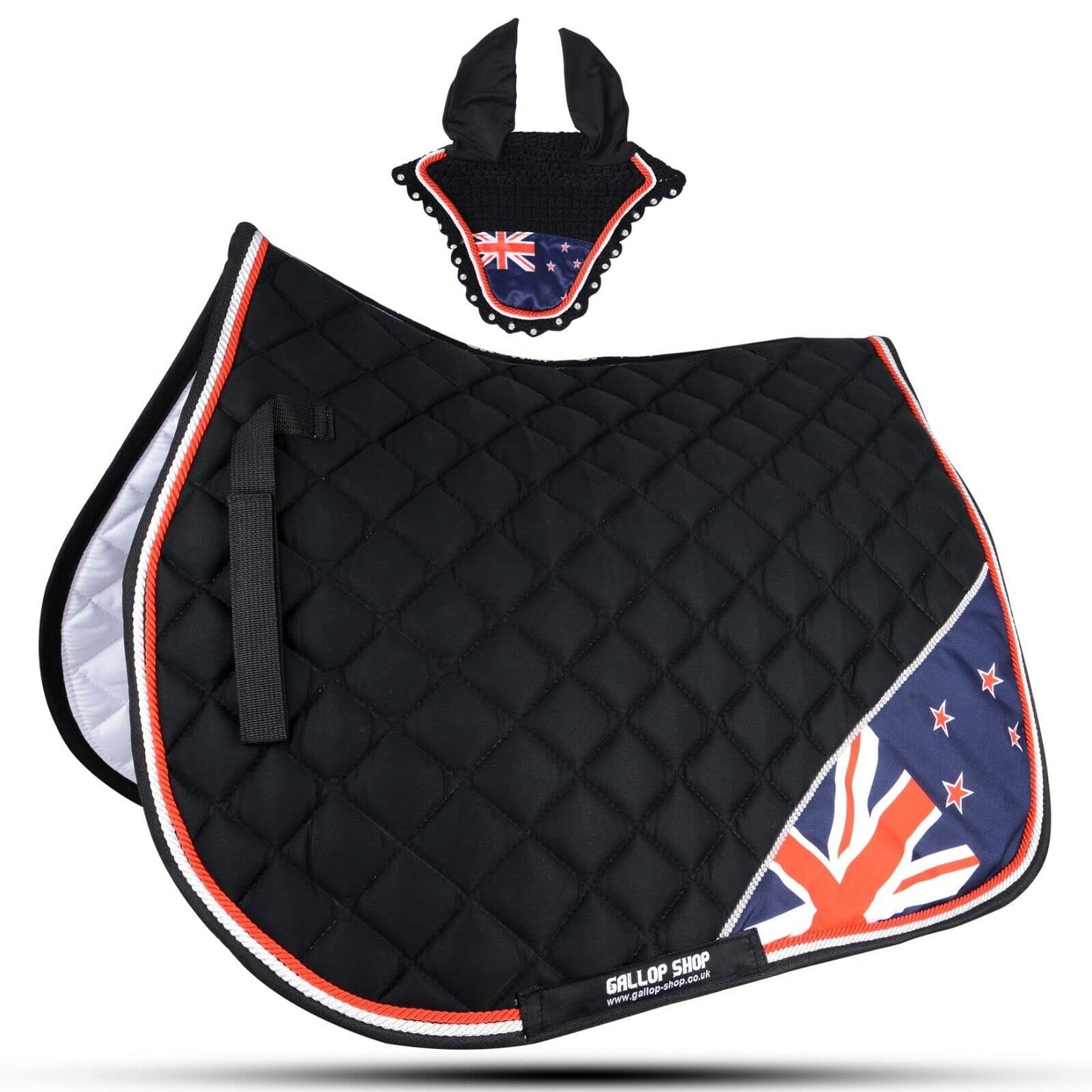 GLP Patriot Series Horse Saddle Pad/National Flag Saddle Pad Set/Numnah Cloth (Ship from USA)