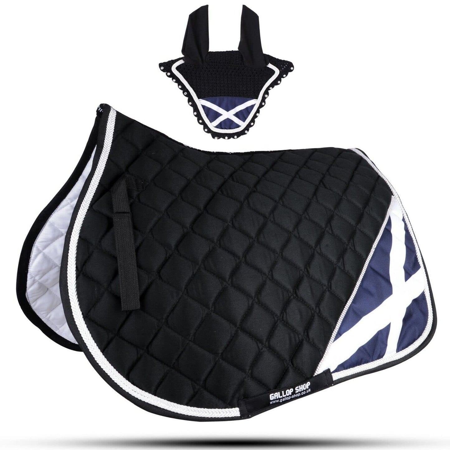 GLP Patriot Series Horse Saddle Pad/National Flag Saddle Pad Set/Numnah Cloth (Ship from USA)