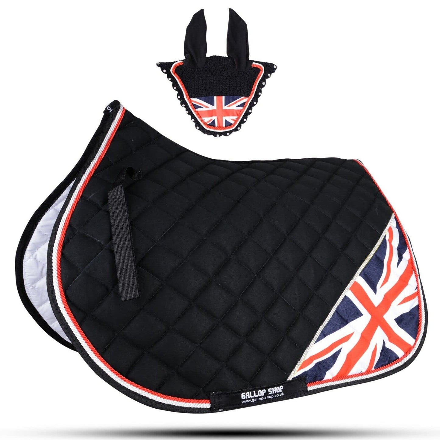 GLP Patriot Series Horse Saddle Pad/National Flag Saddle Pad Set/Numnah Cloth (Ship from USA)