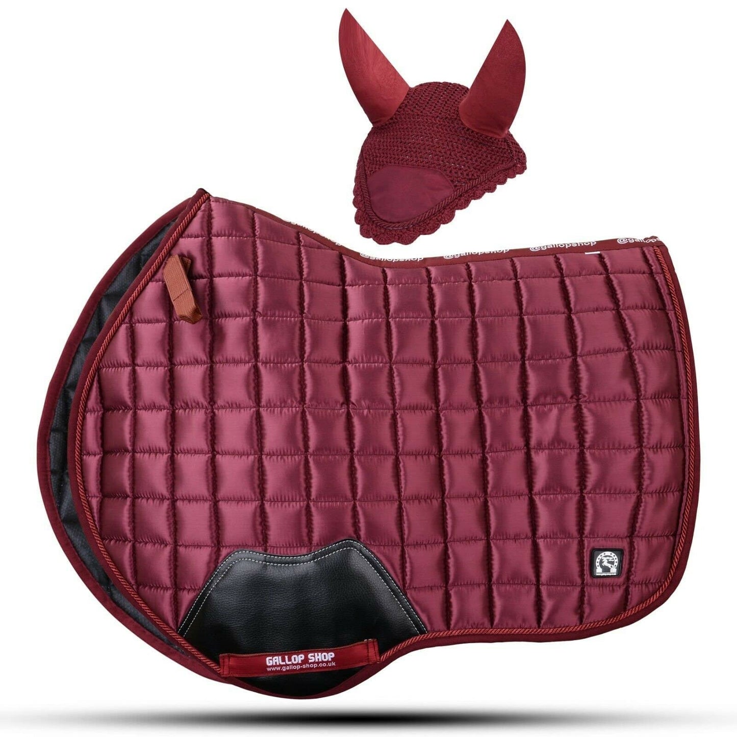 Gallop Shop Glow Satin Jumping Pro Numnah Cloth/Horse Saddle Pad