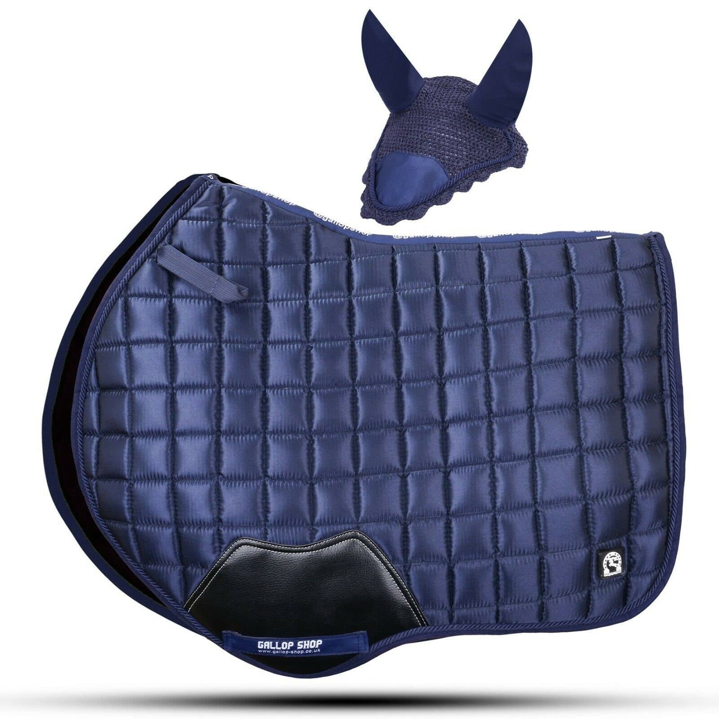 Gallop Shop Glow Satin Jumping Pro Numnah Cloth/Horse Saddle Pad