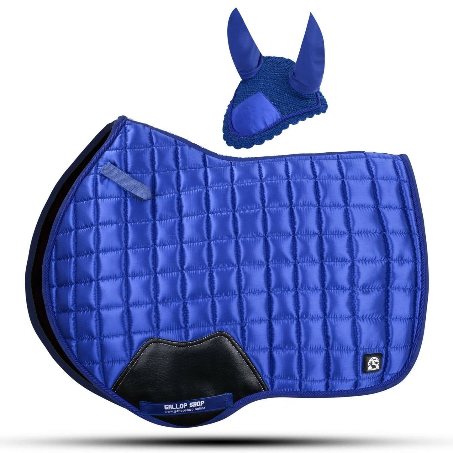 Gallop Shop Glow Satin Jumping Pro Numnah Cloth/Horse Saddle Pad