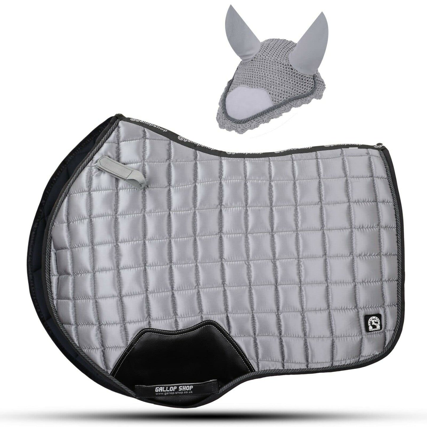 Gallop Shop Glow Satin Jumping Pro Numnah Cloth/Horse Saddle Pad