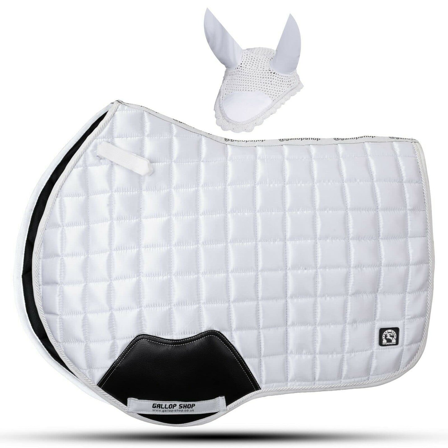 Gallop Shop Glow Satin Jumping Pro Numnah Cloth/Horse Saddle Pad